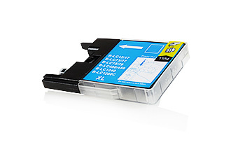 Compatible+Brother+LC1240C+%3A+LC1280XLC+Cyan+23ml+1200+Pages